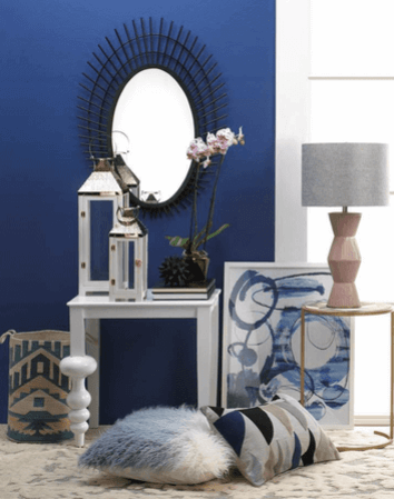 Milan White Accent Table