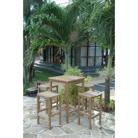 Bahama Montego 5-Pieces Square Bar Set - Set-113B