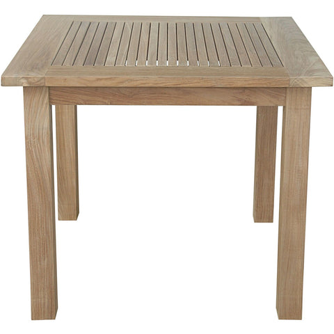 Bahama 35" Square Table Small Slats - TB-035SS