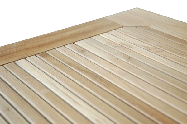 47" Windsor Square Small Slat Dining Table - TB-047SS