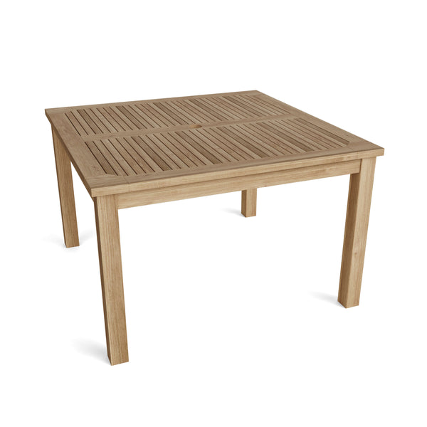 47" Windsor Square Small Slat Dining Table - TB-047SS