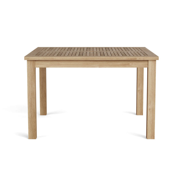 47" Windsor Square Small Slat Dining Table - TB-047SS