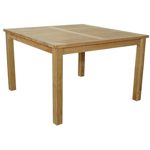 47" Windsor Square Small Slat Dining Table - TB-047SS