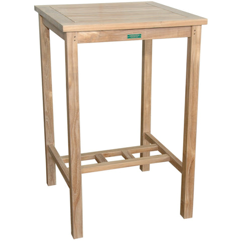 Avalon 27" Square Bar Table - TB-S-027BT