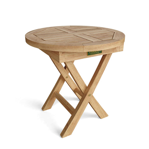 Bahama 20" Mini Side Round Folding Table - TBF-020R