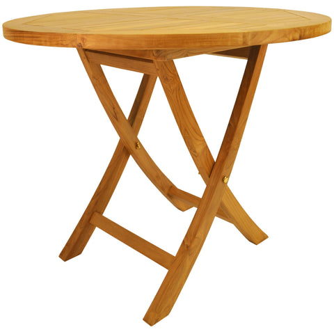 Bahama 35" Round Bistro Folding Table - TBF-035R