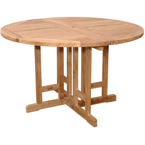 Butterfly 47" Round Folding Table - TBF-047BR