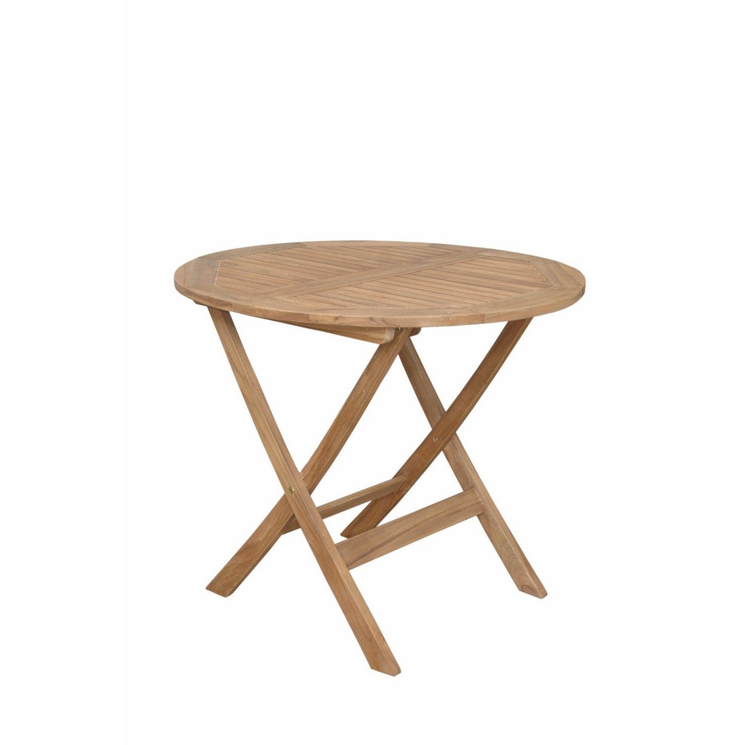 Chester 32" Round Folding Picnic Table - TBF-8128R