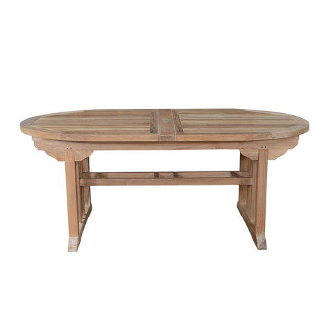 Sahara 106" Oval Double Ext. Table - TBX-106VD