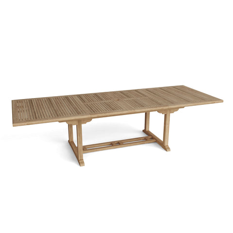 Valencia 117" Rectangular Table w/ Double Extensions - TBX-117RD