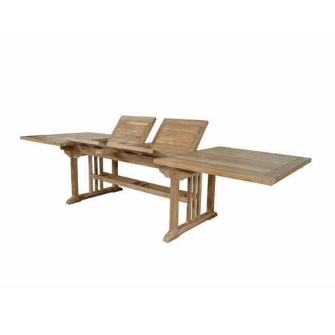 Sahara 126" Rectangular Double Ext. Table - TBX-126RD