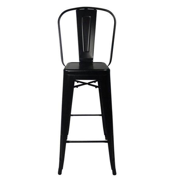 Bastille Bar Stool High Back Chair