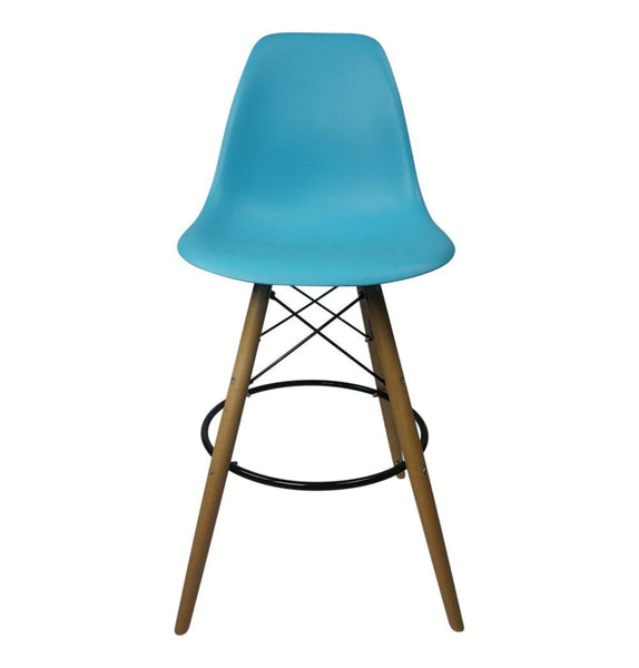 Eiffel Chair Counter Stool - Wooden Legs