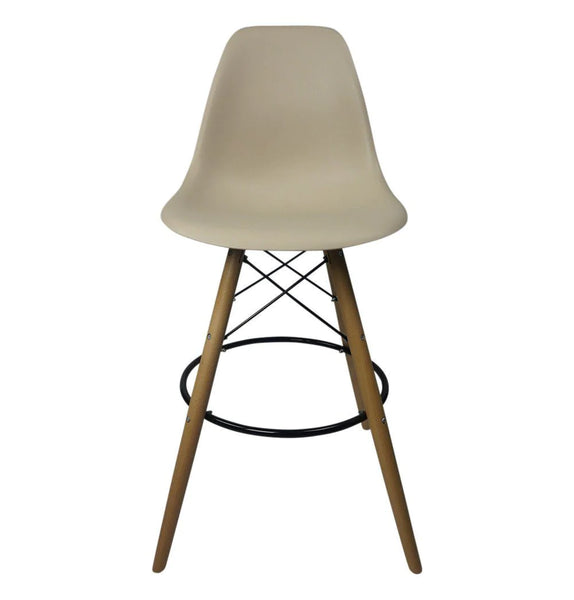 Eiffel Chair Counter Stool - Wooden Legs