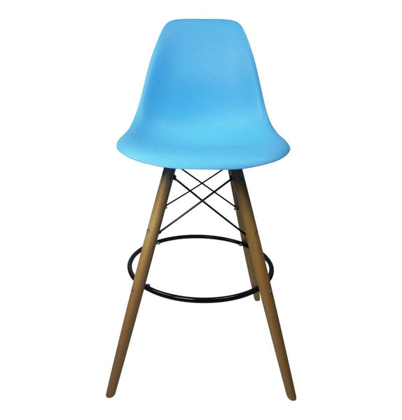 Eiffel Chair Counter Stool - Wooden Legs