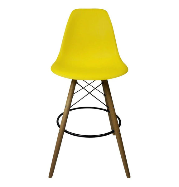 Eiffel Chair Counter Stool - Wooden Legs