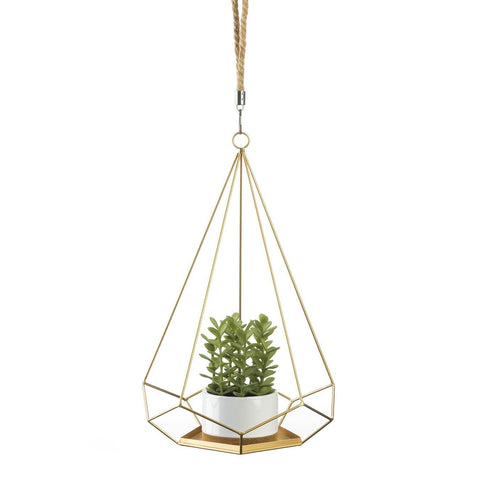 Hanging Prism Plant Holder