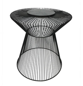 Indra Side Table w/ Marble Top