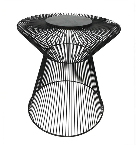Indra Side Table w/ Marble Top