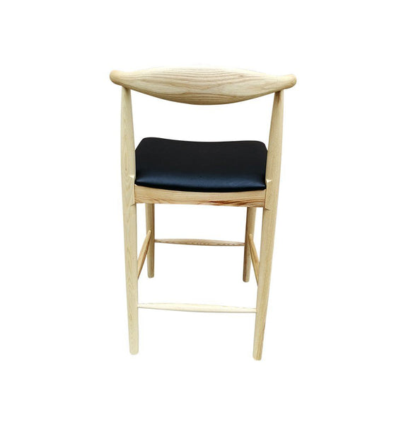 Myson Counter Stool - Ash & Black Seat