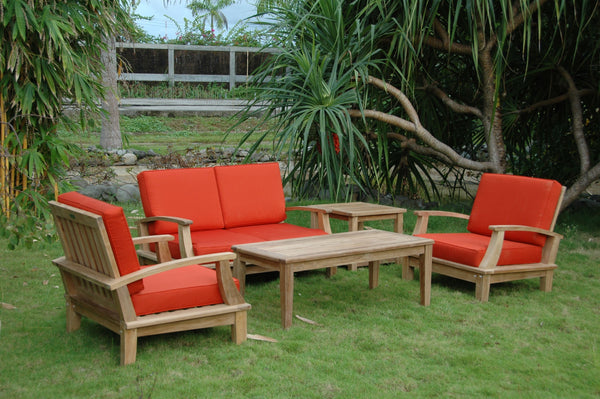Brianna Bahama 5-Pieces Deep Seating Loveseat Set - Set-115