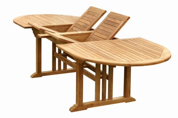 Sahara 106" Oval Double Ext. Table - TBX-106VD