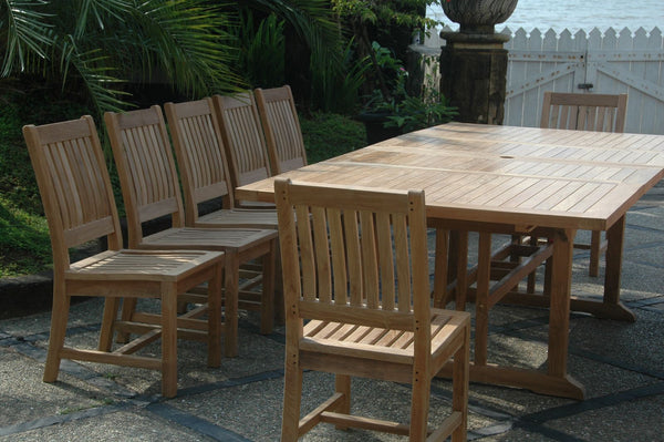 Sahara Rialto 13-Pieces Rectangular Dining Set - Set-08