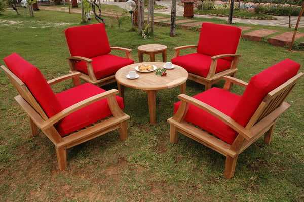Brianna 6-Pieces Deep Seating Armchair Set - Set-43