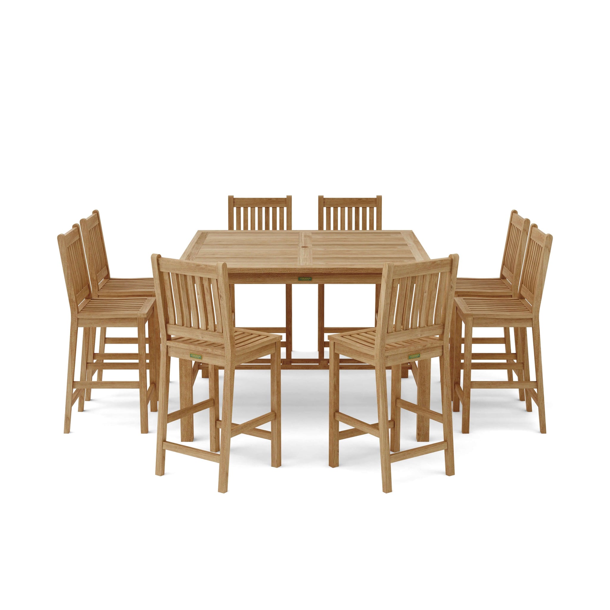 Windsor Avalon 9-Pieces Square Bar Set - Set-121