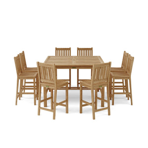 Windsor Avalon 9-Pieces Square Bar Set - Set-121