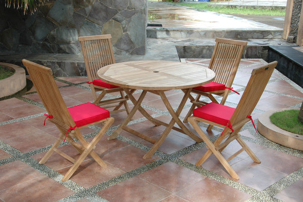Classic Bahama 5-Pieces Folding Dining Set - Set-107