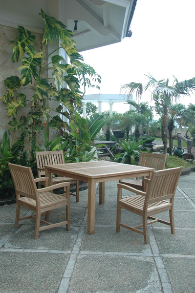 Windsor Rialto Armchair 5-Pieces Dining Set - Set-106C