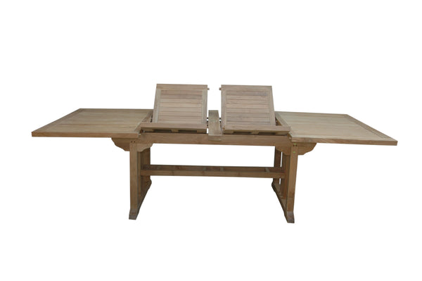 Sahara 106" Rectangular Double Ext. Table - TBX-106RD