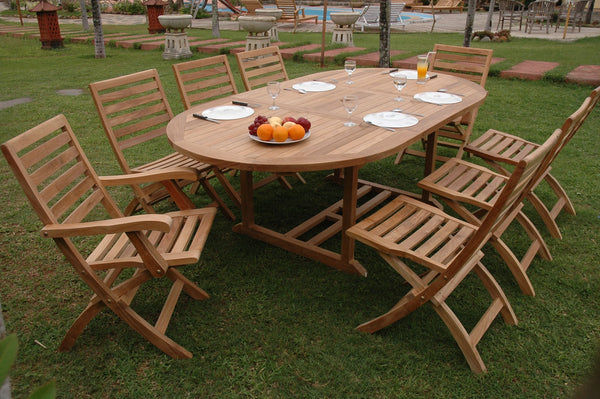 Bahama Andrew 9-Pieces Dining Set - Set-30