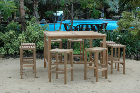 Windsor Montego 9-Pieces Square Bar Set - Set-120