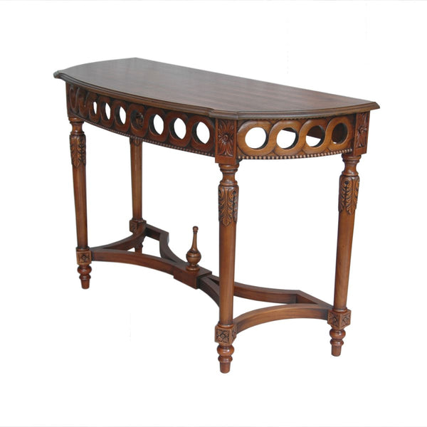 Neoclassical Demilune Console - HT-101