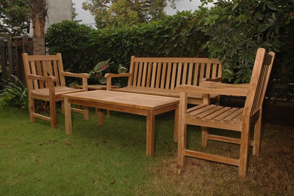 Classic 3-Seater 5-Pieces Conversation Set - Set-44