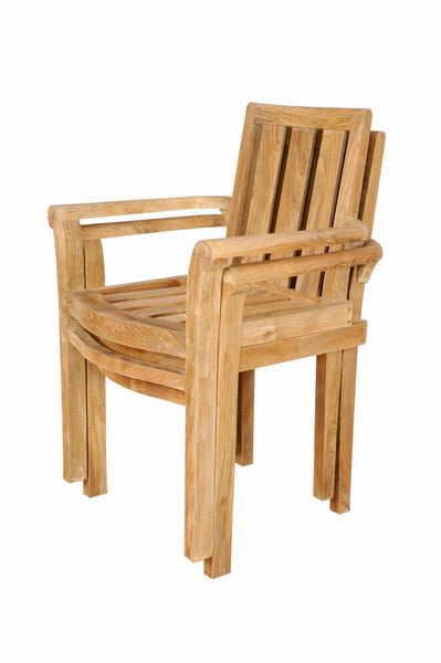 Classic Stackable Armchair (Fully Built & 4 pcs in a box) - CHS-011A