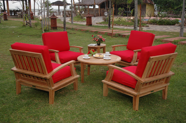 Brianna 6-Pieces Deep Seating Armchair Set - Set-43