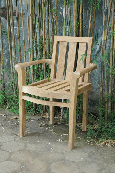 Classic Stackable Armchair (Fully Built & 4 pcs in a box) - CHS-011A
