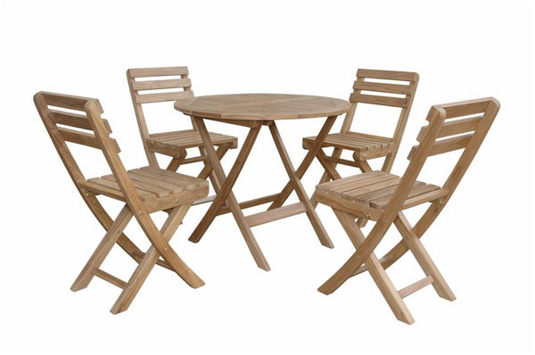Chester Alabama 5-Pieces Bistro Set - SET-226