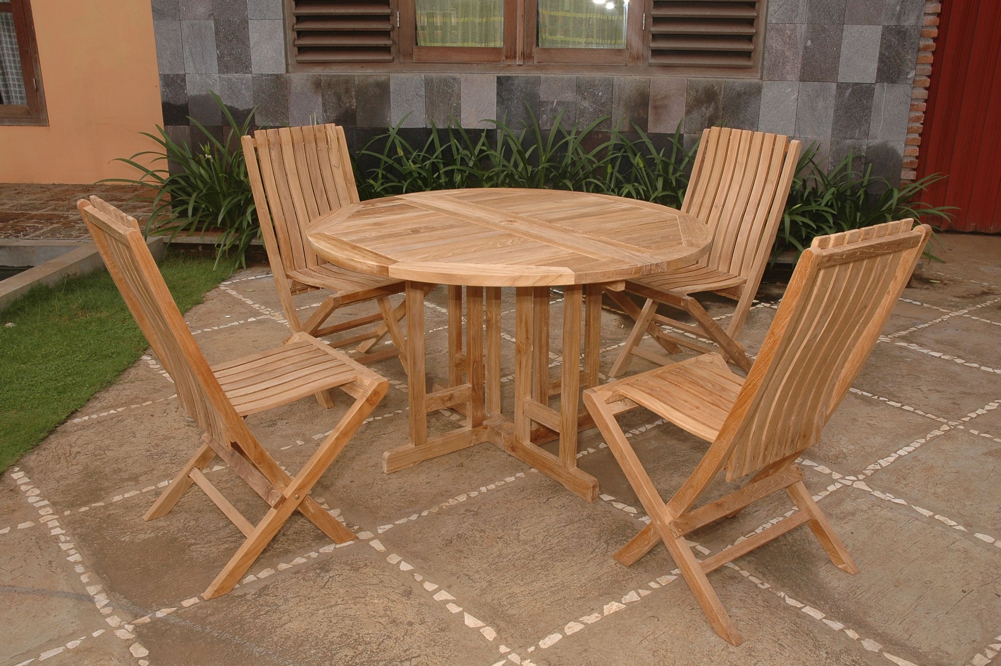 Butterfly Comfort 5-Pieces Dining Table Set - Set-34
