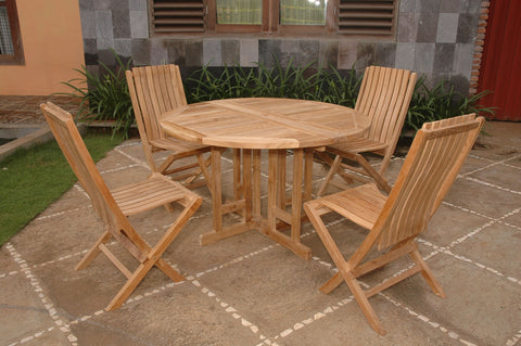 Butterfly Comfort 5-Pieces Dining Table Set - Set-34