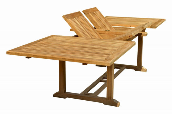 Valencia 117" Rectangular Table w/ Double Extensions - TBX-117RD
