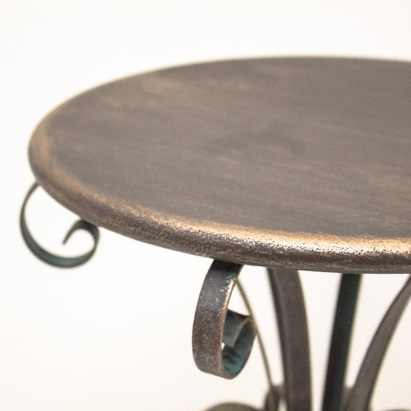 Small Metal Pedestal Plant Stand