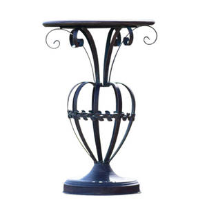 Small Metal Pedestal Plant Stand