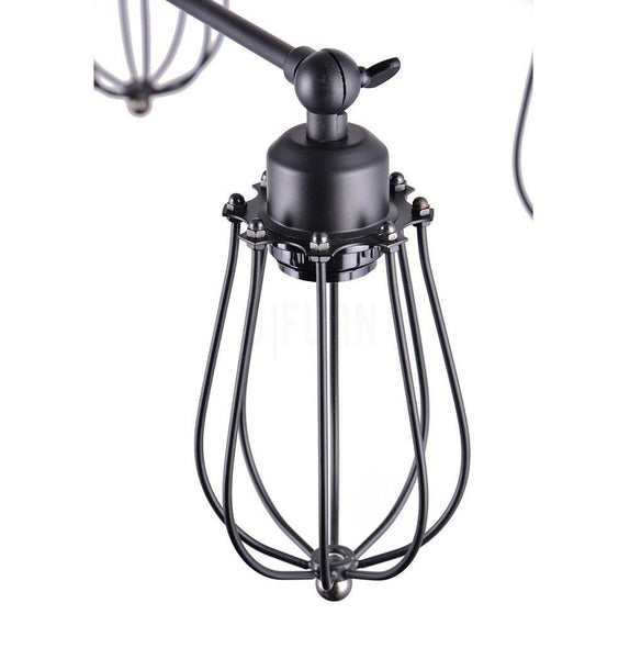 Vintage Industrial Edison Pendant Lamp - 5 Sockets